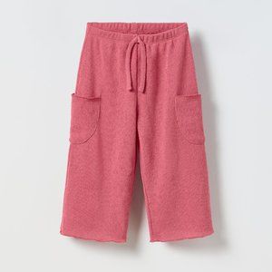 ZARA BABY TEXTURED CULOTTES (PINK) Size 9-12 months